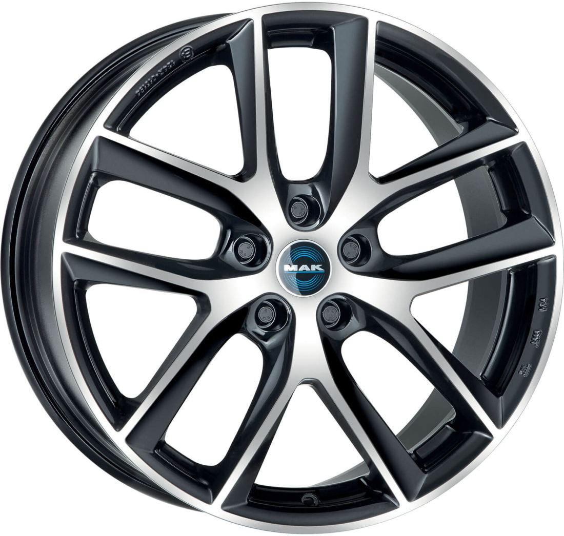 VOLTAGE 8,5 19 38 5x114 MAK 64,10 BLACK MIRROR